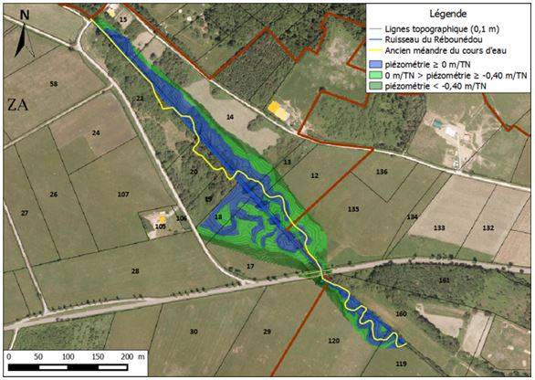 CERAG - Modélisation Hydrogéologique Zones humides